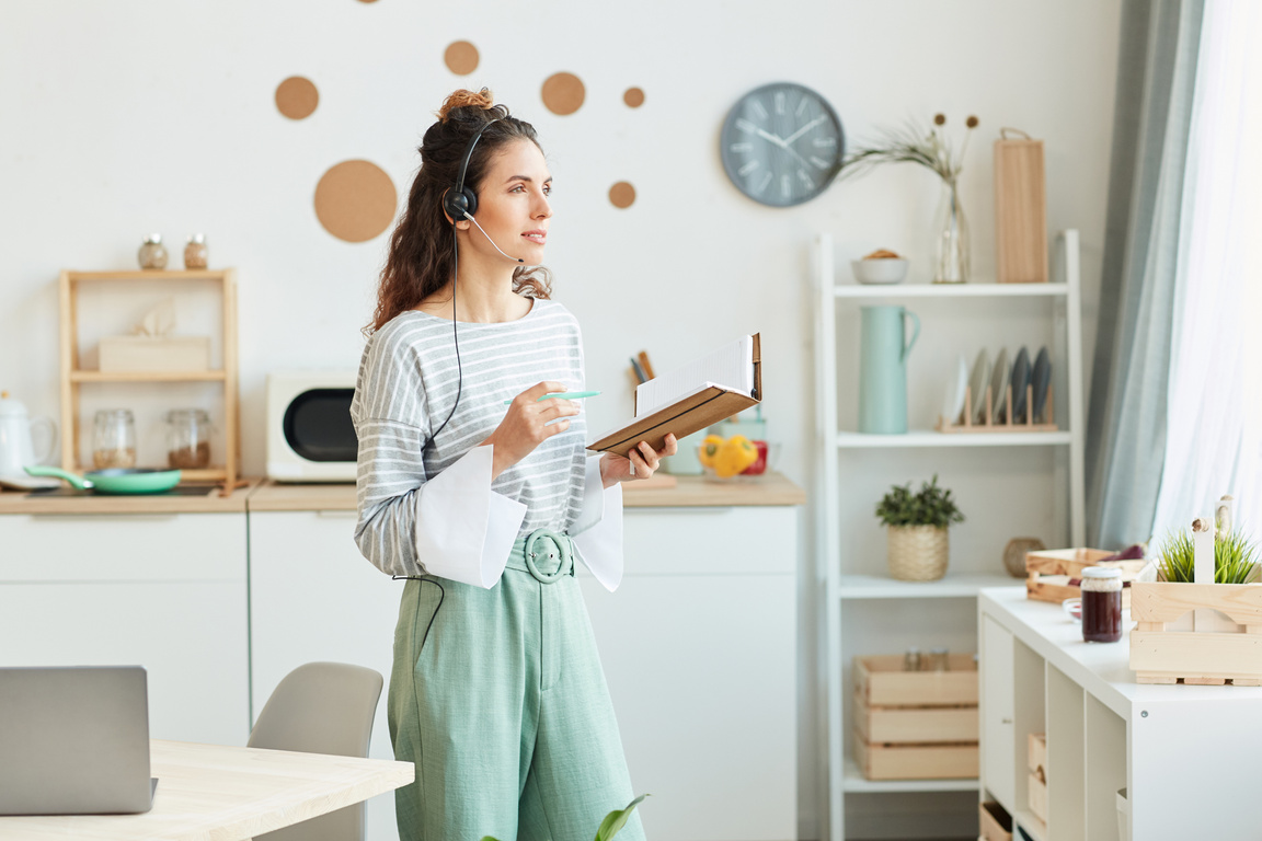 Brand Manager Working Remotely